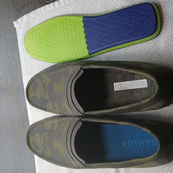 ROTHY'S The Driving Loafer FOREST CAMO -055 - Picture 4 of 5